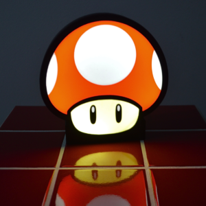 Velador Super Mushroom - Super Mario