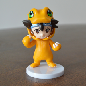 Figura de Digimon (Tai Kamiya disfrazado de Agumon)
