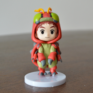 Figura de Digimon (Izzy Izumi disfrazado de Tentomon)